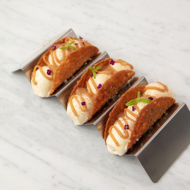 Põletatud jäätise taco