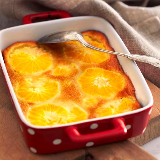 Apelsini clafoutis