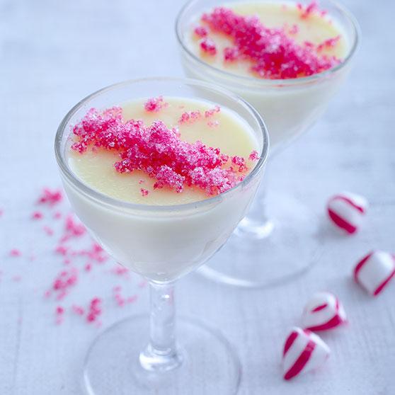 Pulgakommi panna cotta